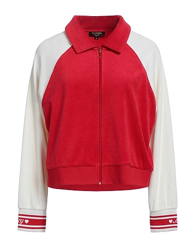 JUICY COUTURE Sweatshirt Red 80% Cotton, 20% Polyester