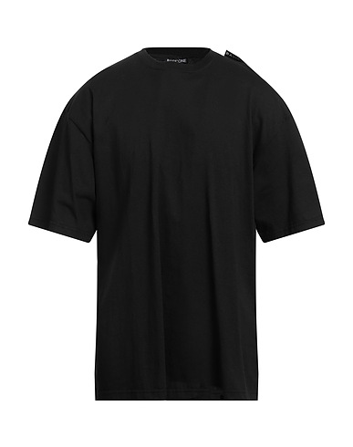 BASIC ONE T-shirt Nero 100% Cotone