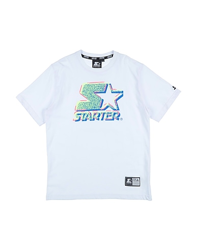 STARTER T-shirt White 100% Cotton