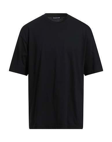 BASIC ONE T-shirt Black 100% Cotton