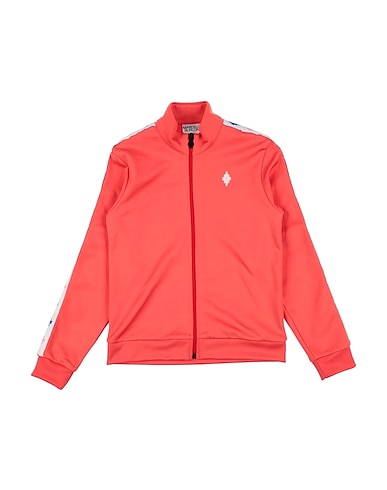 MARCELO BURLON Sweatshirt Salmon pink 55% Polyester, 45% Cotton, Elastane