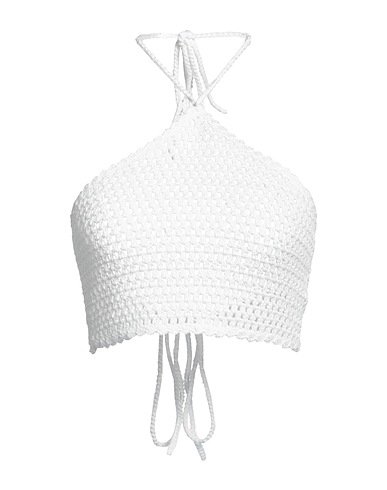 NA-KD Crop top White 100% Cotton
