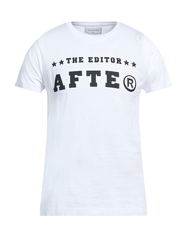 THE EDITOR T-Shirt Weiß 100% Baumwolle