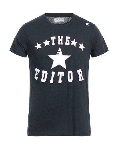 THE EDITOR T-shirt Midnight blue 100% Cotton