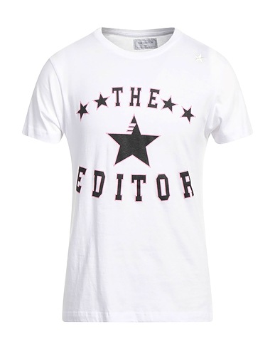 THE EDITOR T-shirt White 100% Cotton