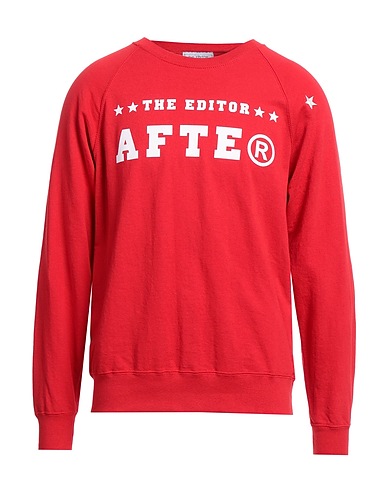 THE EDITOR Sweatshirt Red 80% Cotton, 20% Polyester
