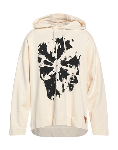 SANDRO Hooded sweatshirt Beige 100% Cotton