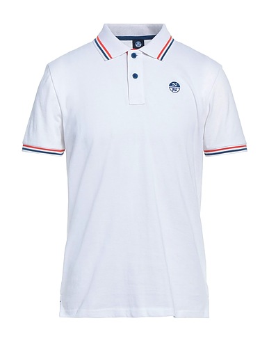 NORTH SAILS Polo shirt White 100% Cotton