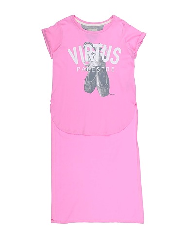 VIRTUS PALESTRE T-shirt Ροζ 100% Βαμβάκι