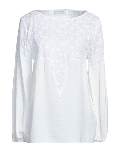 AGLINI Top White 52% Polyester, 48% Viscose