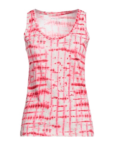 MAJESTIC FILATURES Vest Magenta 100% Cotton