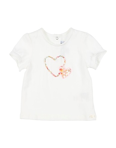 TARTINE ET CHOCOLAT T-shirt White 48% Cotton, 48% Modal, 4% Elastane