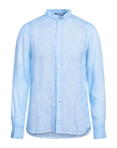 PLOUMANAC'H Camicia in lino Azzurro 100% Lino