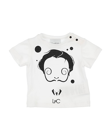 LE PETIT COCO T-shirt Bianco 100% Cotone
