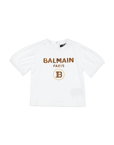 BALMAIN T-shirt White 100% Cotton