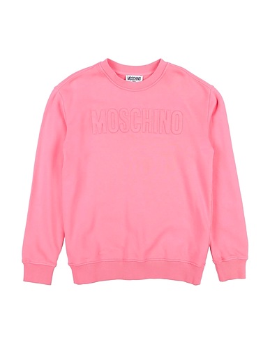 MOSCHINO TEEN Felpa Salmone 100% Cotone, Elastan