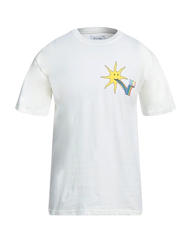 THE SILTED COMPANY T-Shirt Weiß 100% Baumwolle