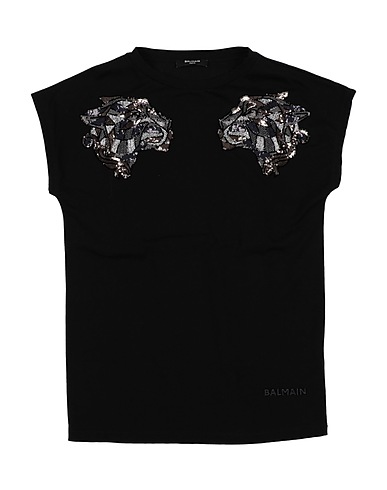 BALMAIN T-shirt Black 100% Cotton