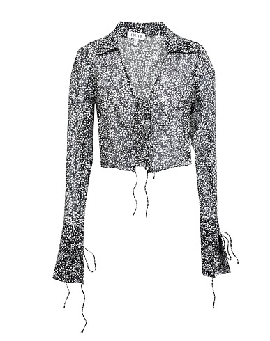 EDITED Top Kenya Blouse
 Black 100% Recycled polyester