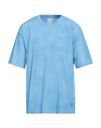 BELLWOOD Basic T-shirt Light blue 100% Cotton