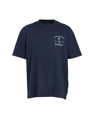 ONLY & SONS T-shirt Midnight blue 50% Recycled cotton, 50% Polyester