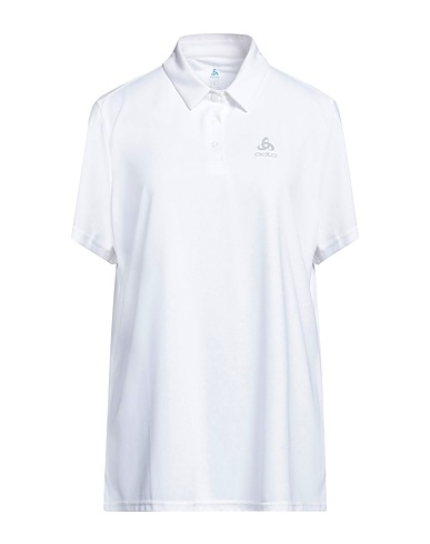 ODLO Polo shirt White 100% Polyester