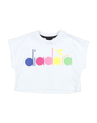 DIADORA T-shirt White 100% Cotton