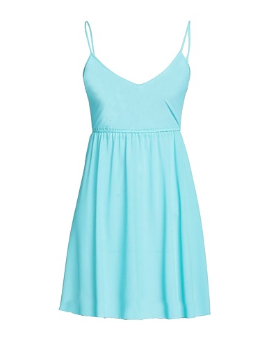 PINKO Vestito corto Turchese 100% Poliestere