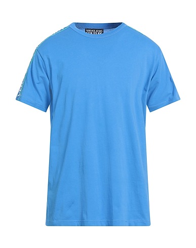 VERSACE JEANS COUTURE T-shirt Azure 100% Cotton
