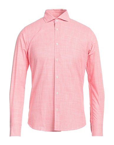 MR MASSIMO REBECCHI Camicia a quadri Rosso 100% Cotone