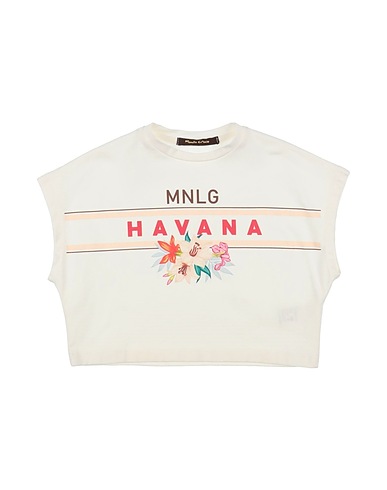 MANILA GRACE T-shirt White 90% Cotton, 10% Elastane