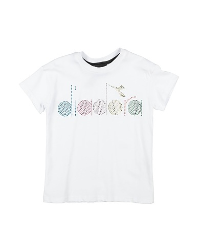 DIADORA T-shirt Blanc 100% Coton
