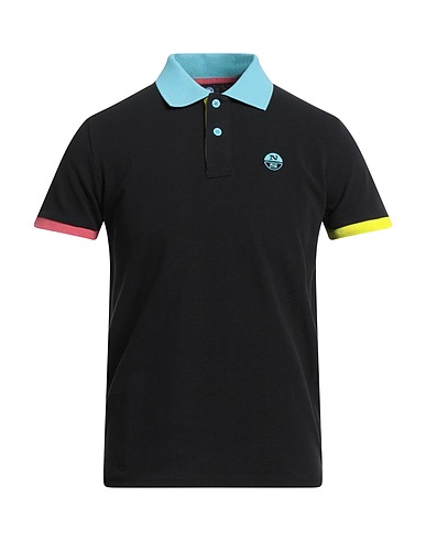 NORTH SAILS Polo shirt Black 100% Cotton
