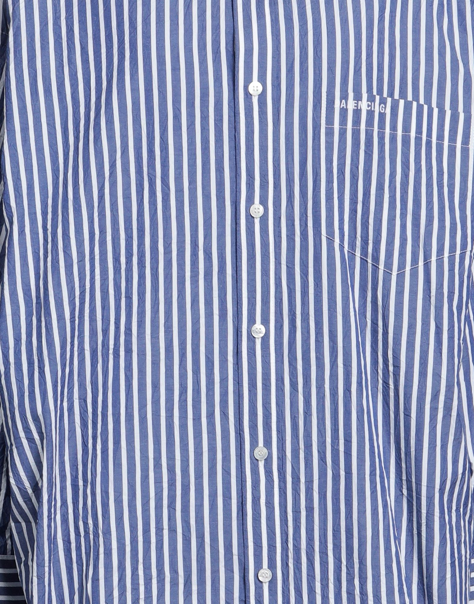 Balenciaga 17AW ストライプ　フードシャツ バレンシアガ Balenciaga 17AW ストライプ フードシャツ バレンシアガ Balenciaga