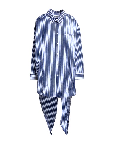 BALENCIAGA Striped shirt Blue 100% Cotton