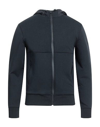 NORTH SAILS Hooded track jacket  Black 77% Cotton, 19% Polyester, 4% Elastane, Polyamide