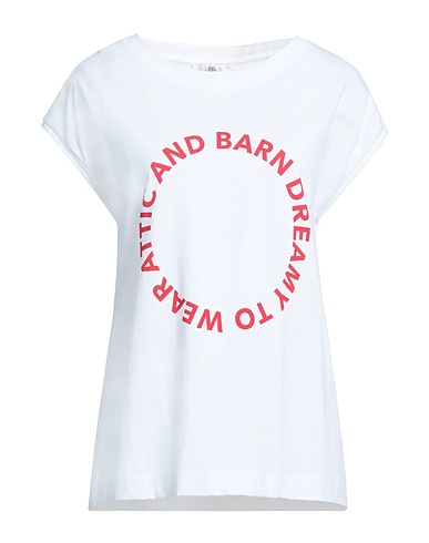 ATTIC AND BARN T-shirt White 100% Cotton