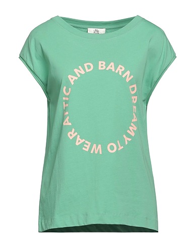ATTIC AND BARN T-shirt Light green 100% Cotton