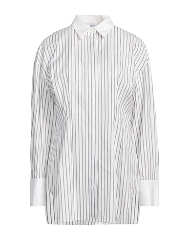 PARTOW Striped shirt Grey 100% Cotton