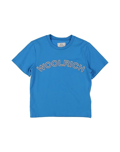 WOOLRICH T-shirt Azure 100% Cotton