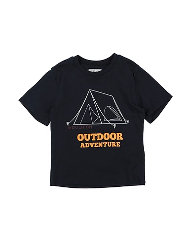WOOLRICH T-shirt Midnight blue 100% Cotton