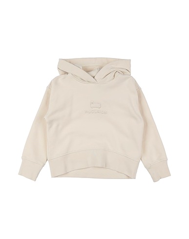 WOOLRICH Felpa Avorio 100% Cotone