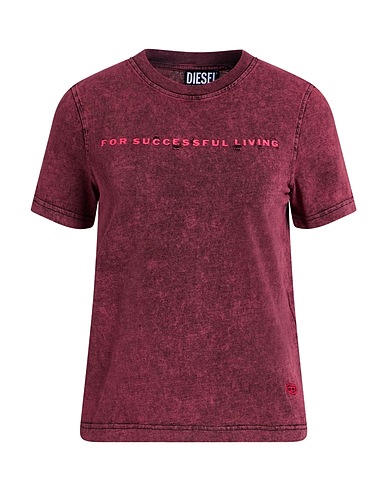 DIESEL T-shirt Pink 100% Cotton