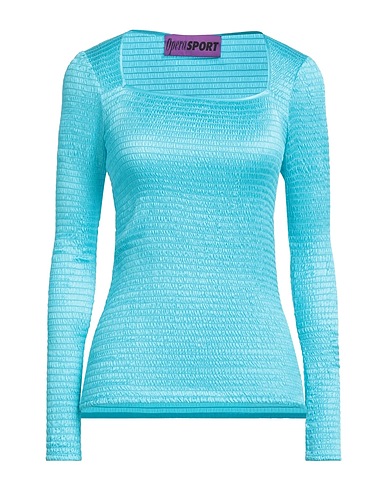OPÉRA SPORT Top Azure 100% Recycled silk