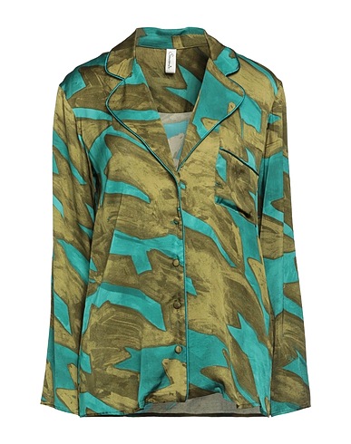 SOUVENIR Patterned shirts & blouses Green 100% Viscose