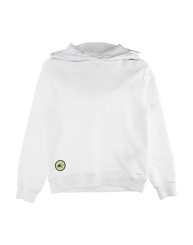 DSQUARED2 Sweat-shirt à capuche BIANCO 100% Coton, Élasthanne, Polyester