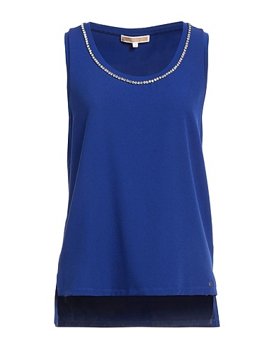 KOCCA Top Blau 94% Viskose, 6% Elastan, Polyester