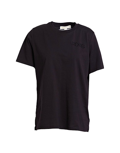 MICHAEL MICHAEL KORS Basic T-Shirt Black 100% Organic cotton