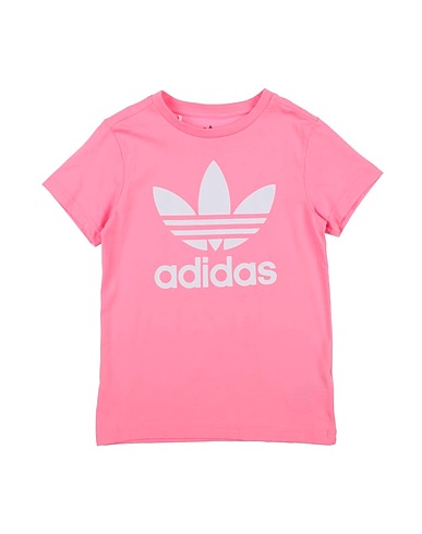 ADIDAS ORIGINALS T-shirt Trefoil T-Shirt  Rosa 100% Cotone