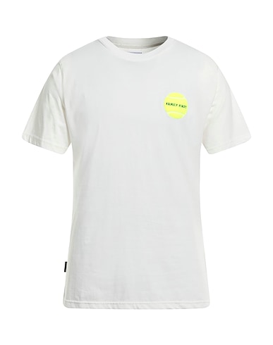 FAMILY FIRST  Milano T-shirt Bianco 100% Cotone